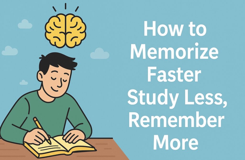 How to Memorize Faster